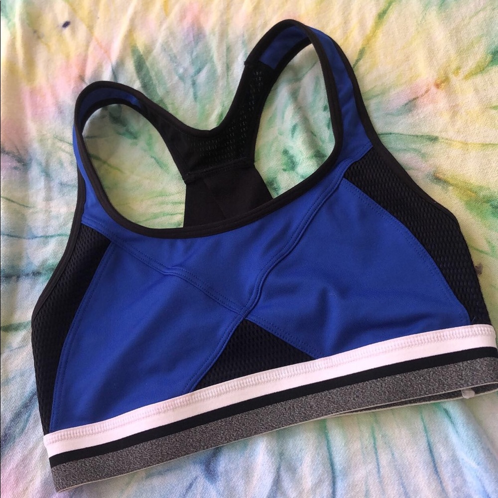 Blue Champion sports bra